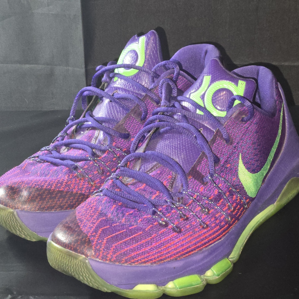 Nike KD 8 VIII Suit Court Purple Low Top Men's Size 13 Shoes 749375-535